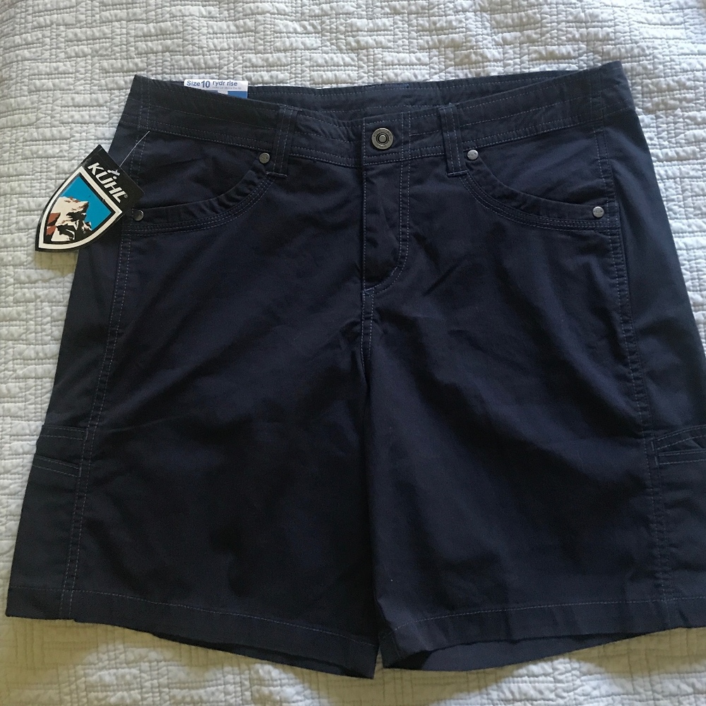 New Kuhl Hiking Shorts * Indigo Blue * NWT